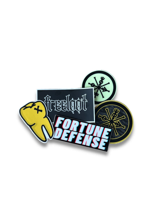 FortDef x Free Loot Sticker Pack